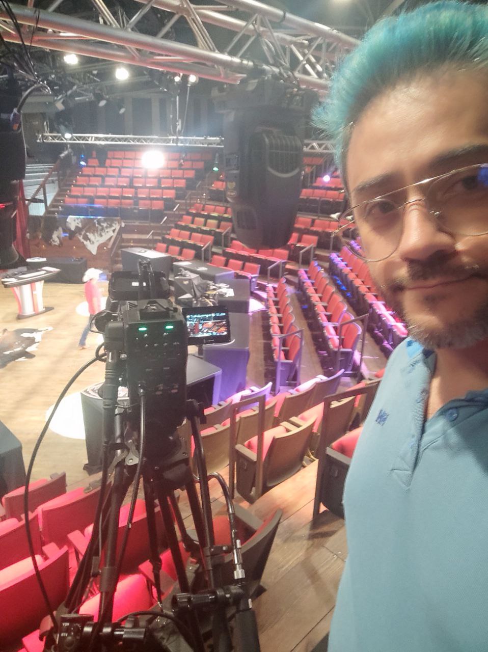 Behind the scenes